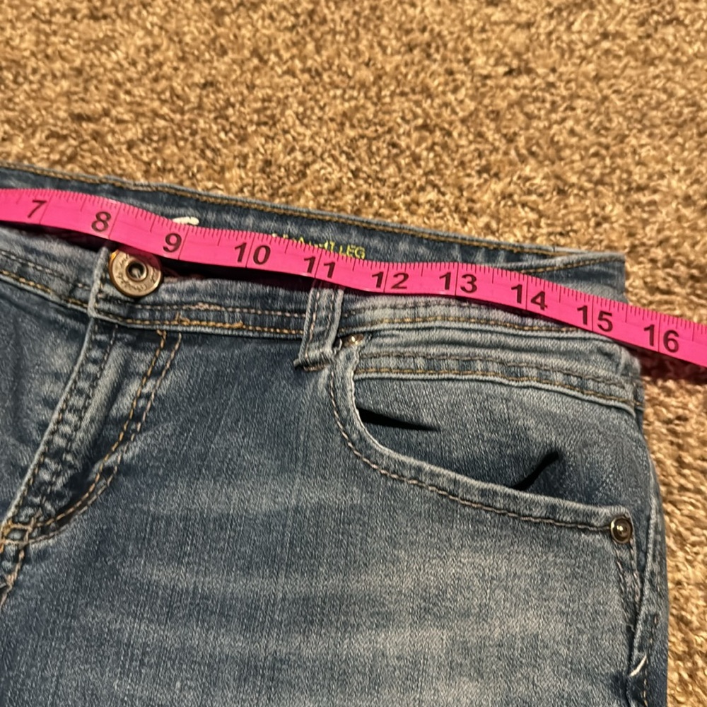 Inc Denim (International Concepts) light stitch straight leg jeans (6, 31”) EUC! - Picture 4 of 9